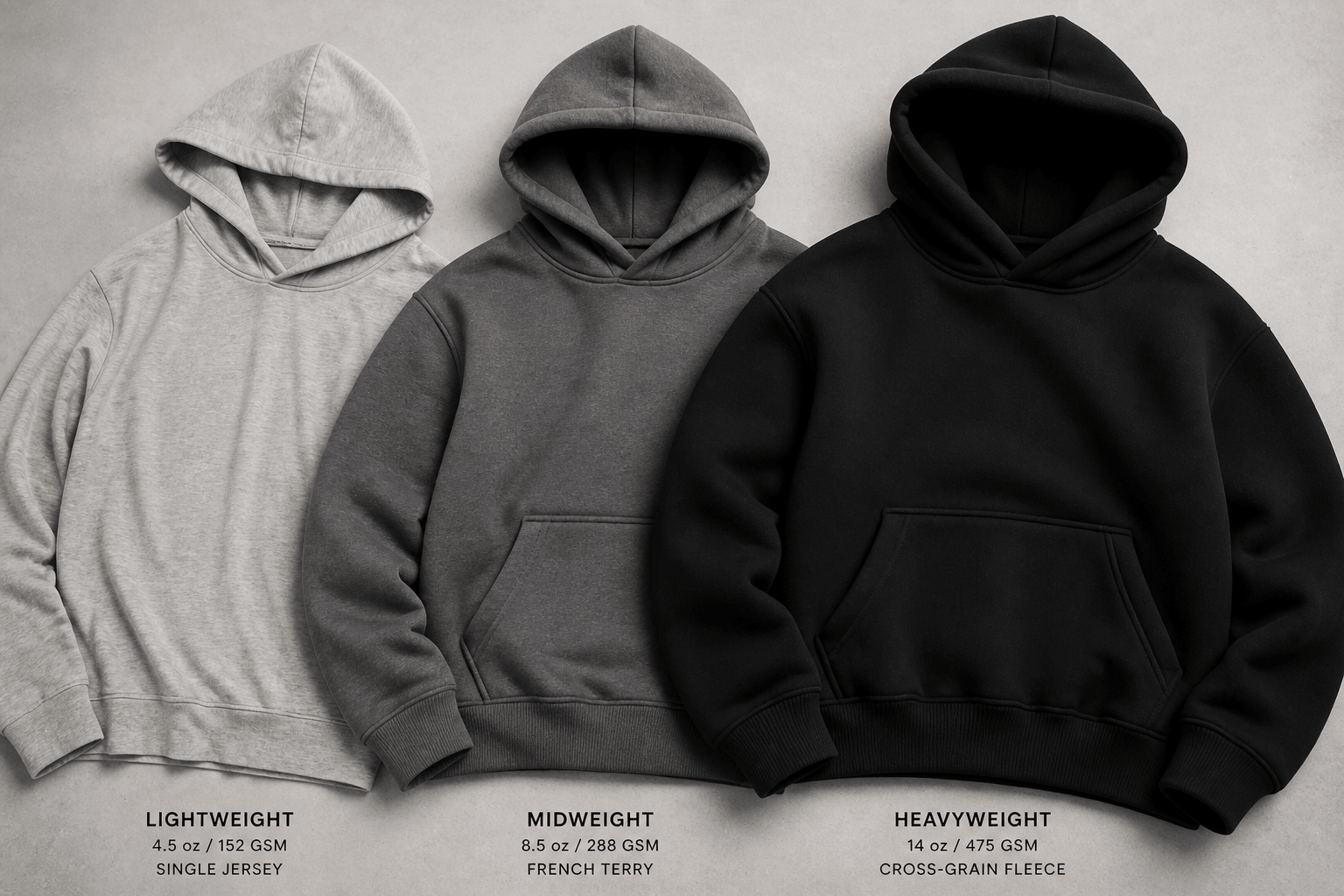 Heavyweight Hoodie Buying Guide: What GSM Is Best for Streetwear? - mrdgaf.shop