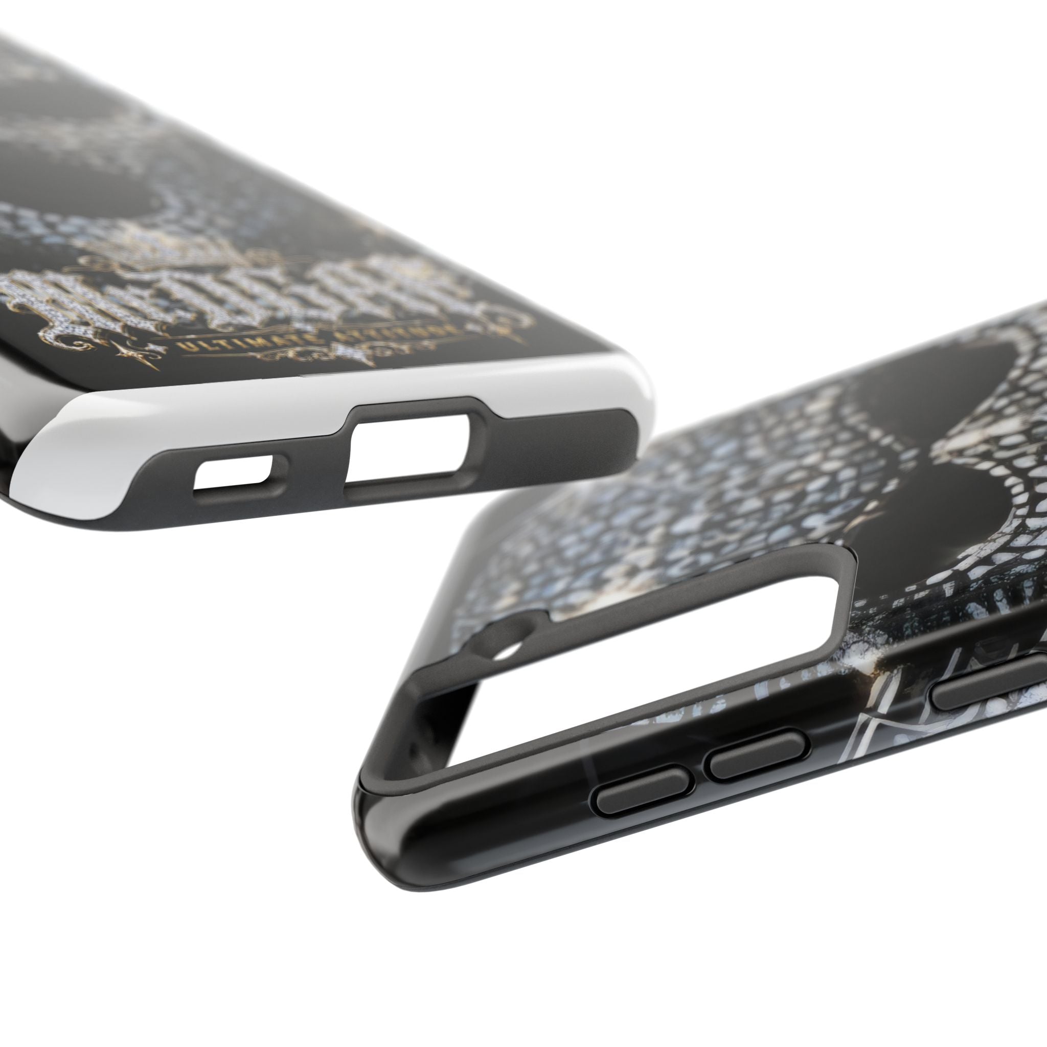 Skull Rhinestone Tough Phone Case — "Outlaw" Ultimate Attitude
