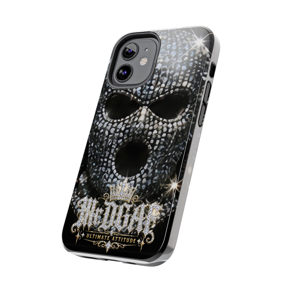 Skull Rhinestone Tough Phone Case — "Outlaw" Ultimate Attitude