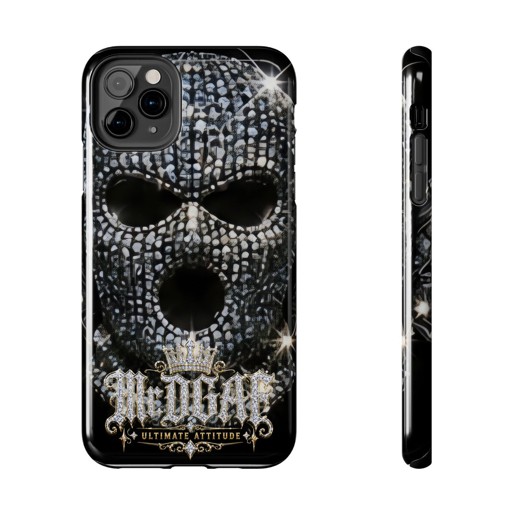 Skull Rhinestone Tough Phone Case — "Outlaw" Ultimate Attitude