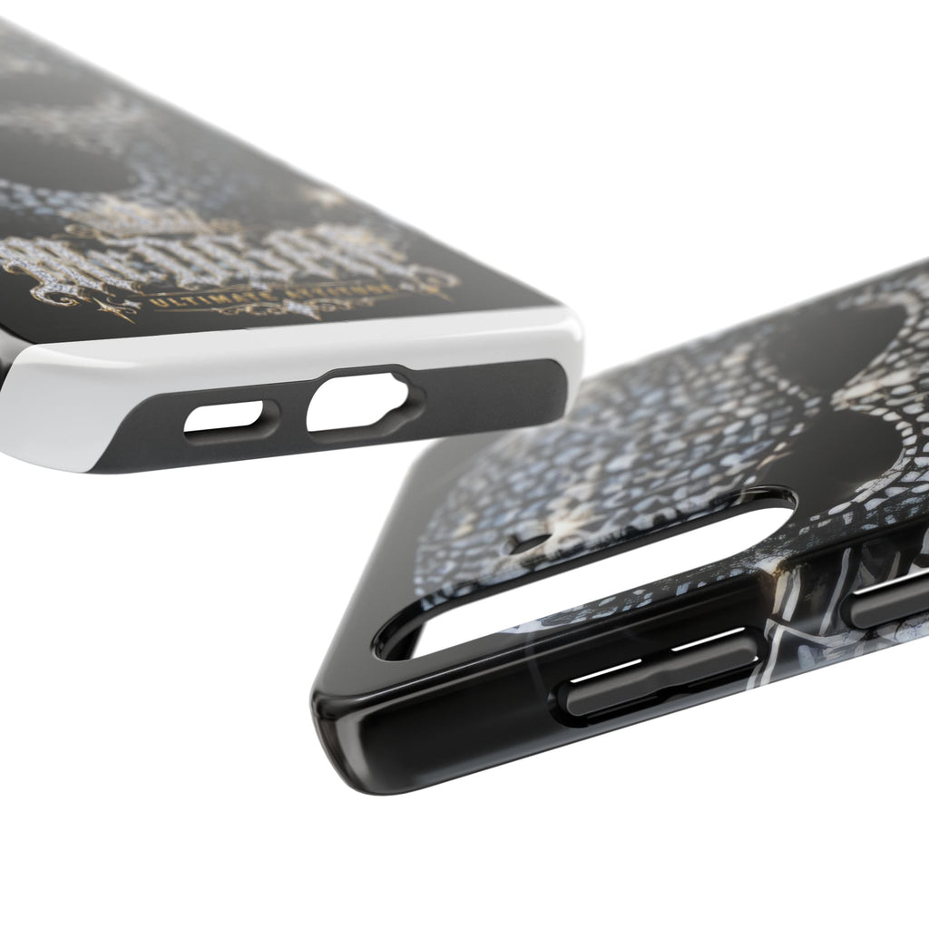 Skull Rhinestone Tough Phone Case — "Outlaw" Ultimate Attitude
