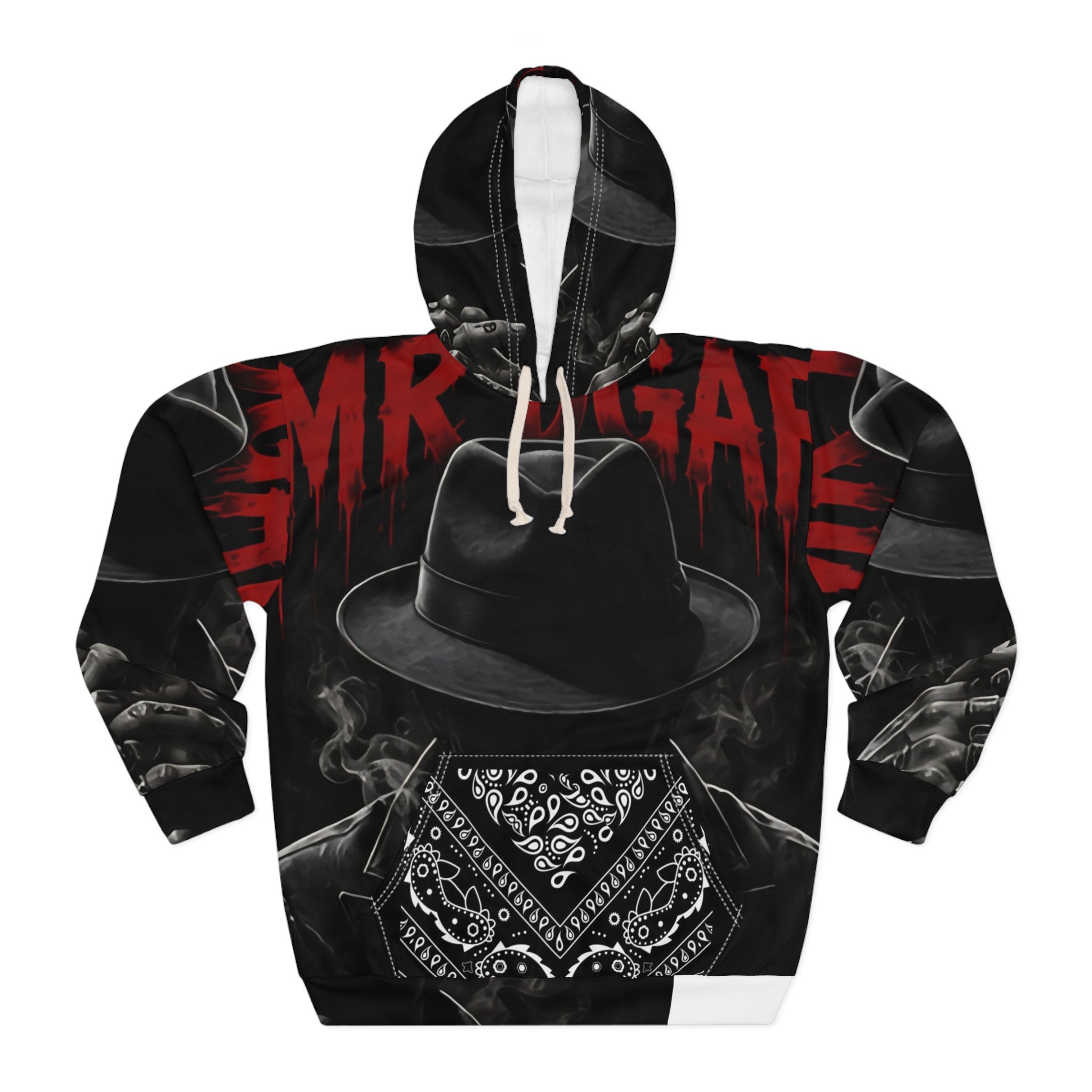 Bandit Smoke Hoodie — 'Mr. Dgafe' Graphic Pullover