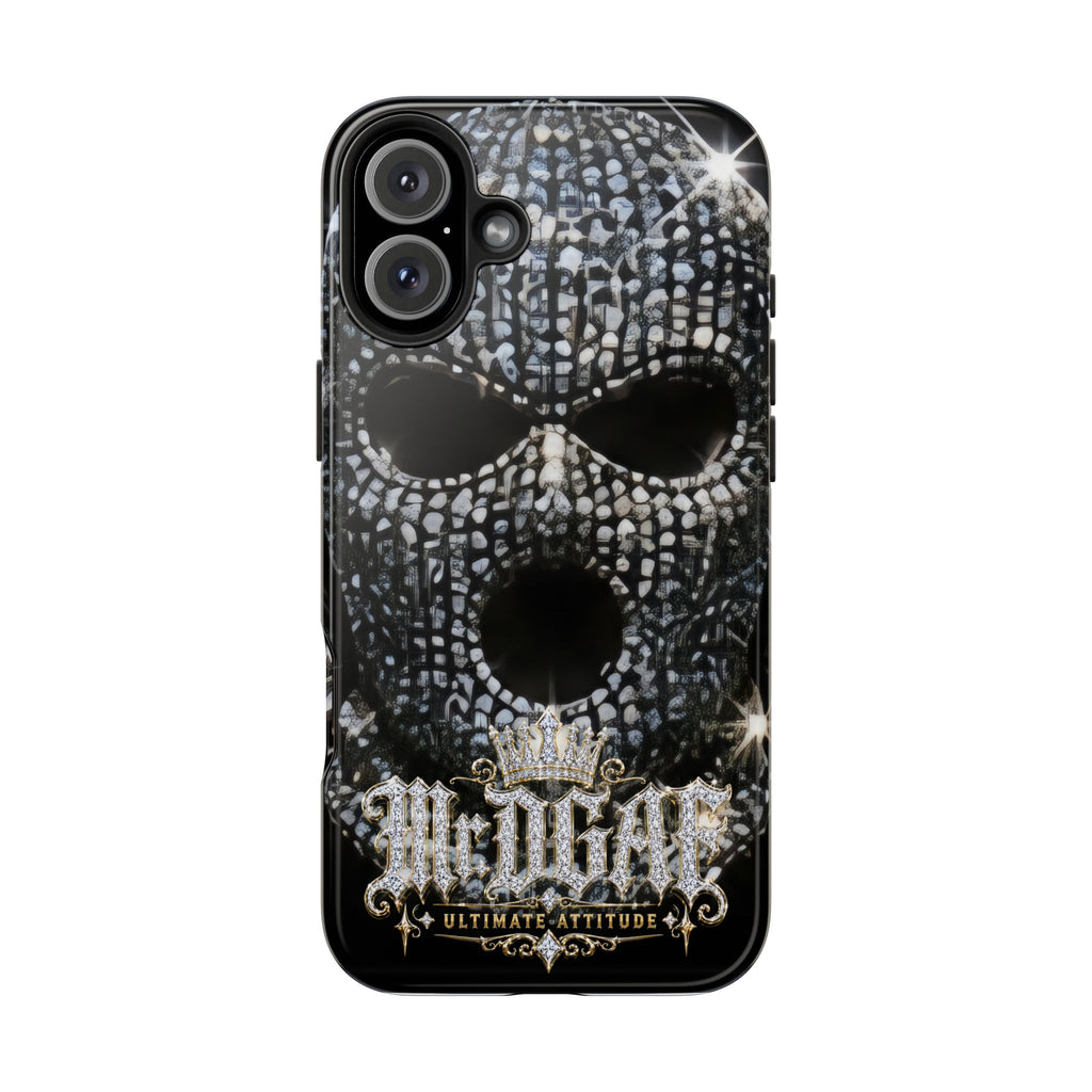 Skull Rhinestone Tough Phone Case — "Outlaw" Ultimate Attitude