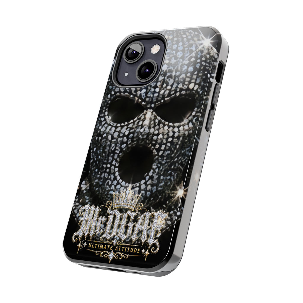 Skull Rhinestone Tough Phone Case — "Outlaw" Ultimate Attitude