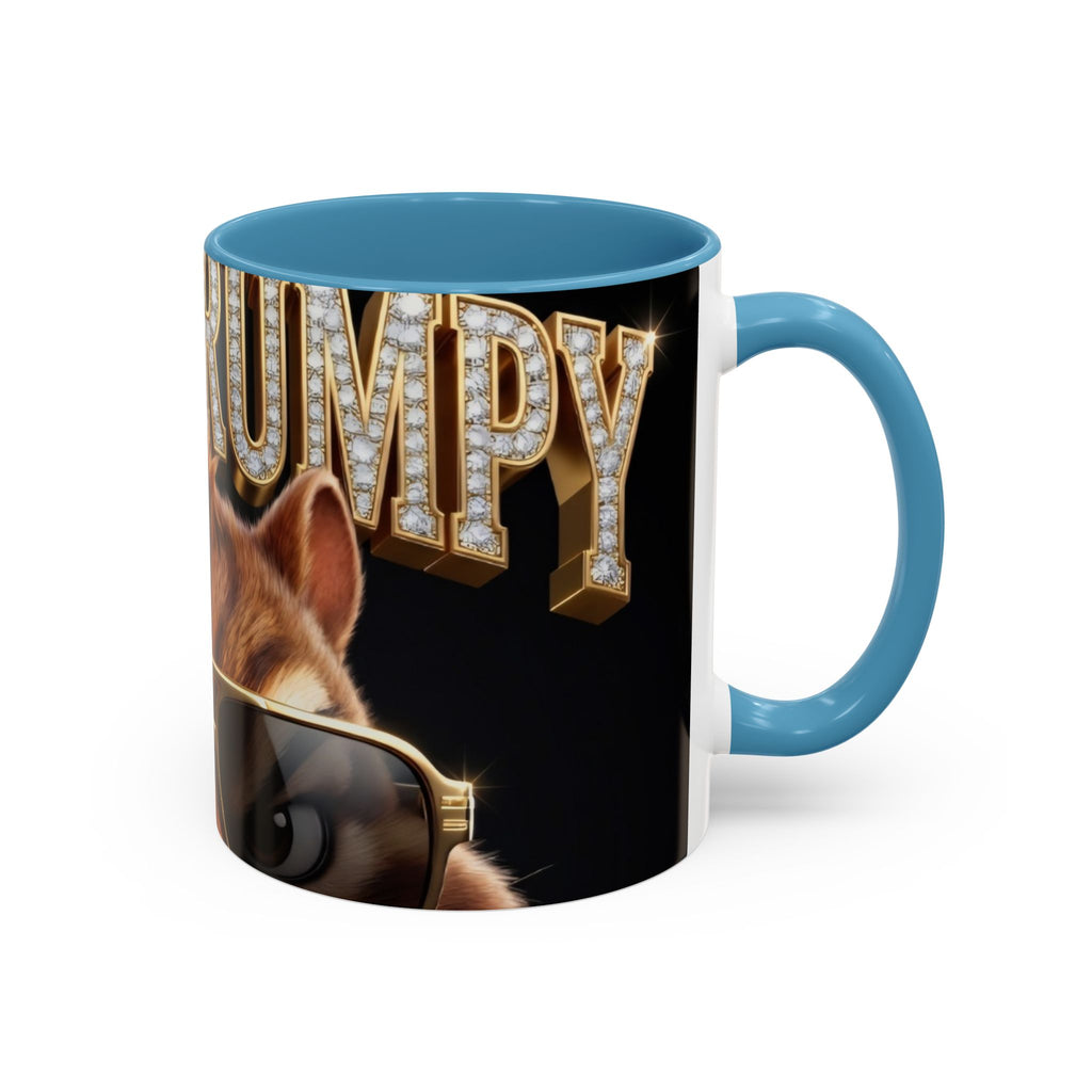 Coffee Mug – "Grumpy" Cool Sunglasses Squirrel Accent Mug (11/15oz)