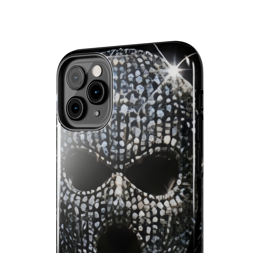 Skull Rhinestone Tough Phone Case — "Outlaw" Ultimate Attitude