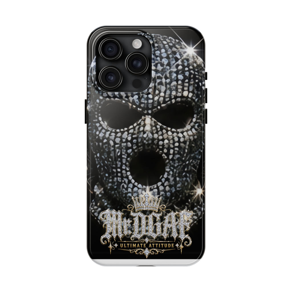 Skull Rhinestone Tough Phone Case — "Outlaw" Ultimate Attitude