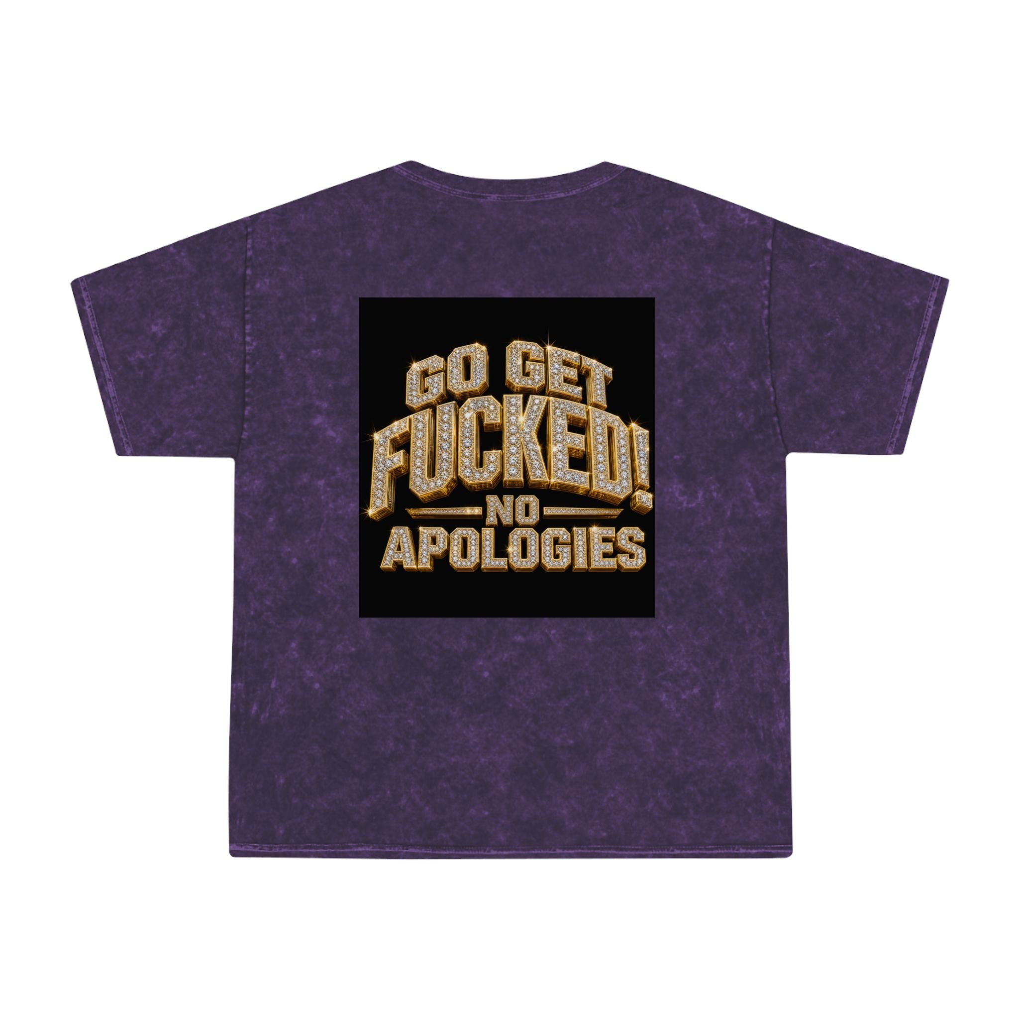 Don't Waste My F*cking Time Mineral Wash T‑Shirt — Bold Graphic Statement Tee