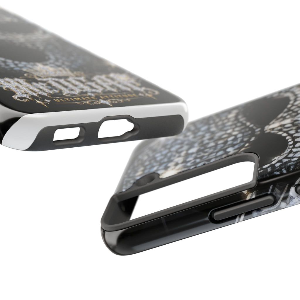 Skull Rhinestone Tough Phone Case — "Outlaw" Ultimate Attitude