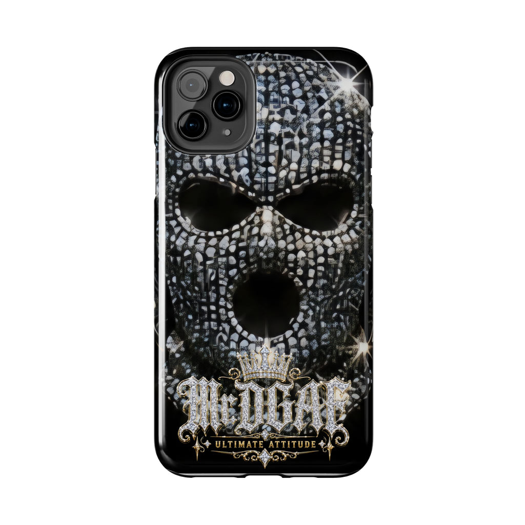 Skull Rhinestone Tough Phone Case — "Outlaw" Ultimate Attitude