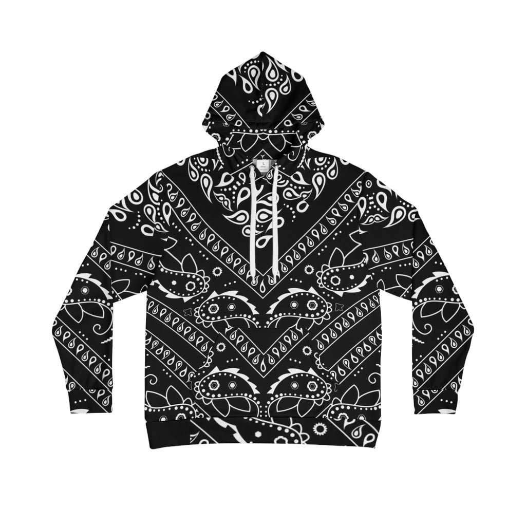 Men's Hoodie — DGAF Skull Bandana Graphic Hoodie (I Do What I Want)