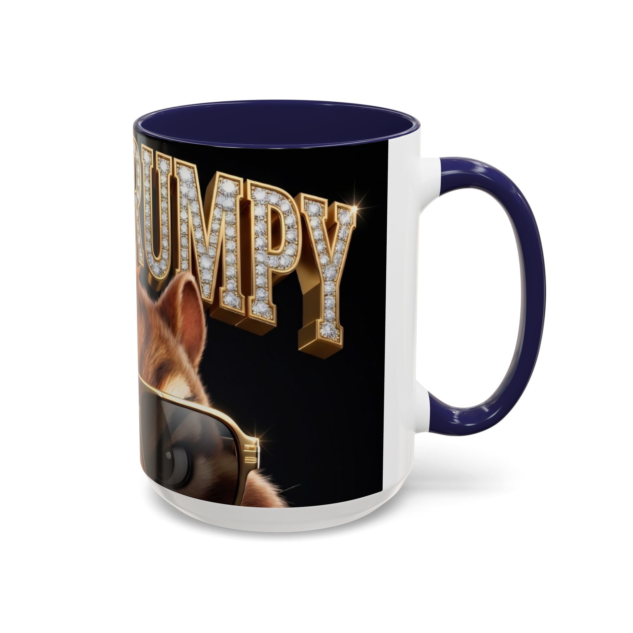 Coffee Mug – "Grumpy" Cool Sunglasses Squirrel Accent Mug (11/15oz)