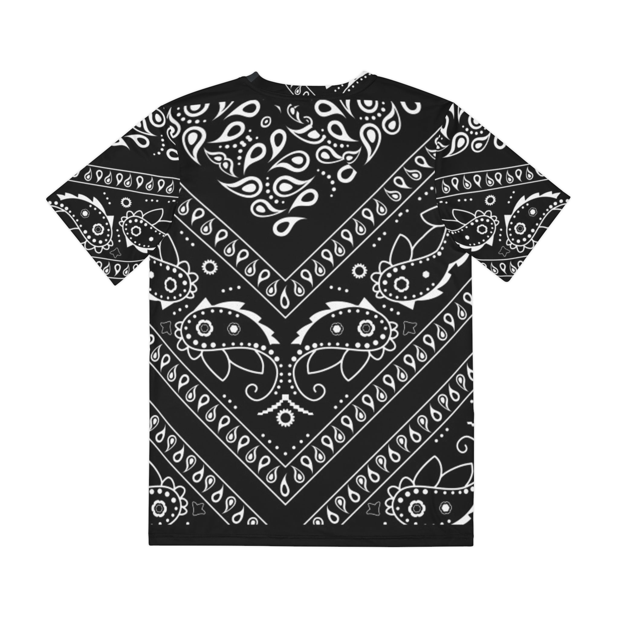 Men's Graphic Tee — "Mindset. Loyalty. No Apologies." Bandana Back Print