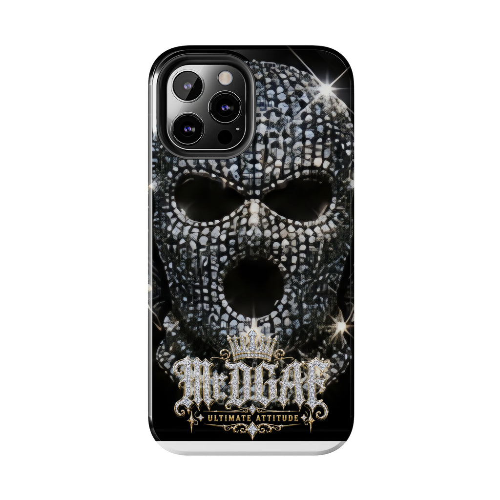 Skull Rhinestone Tough Phone Case — "Outlaw" Ultimate Attitude