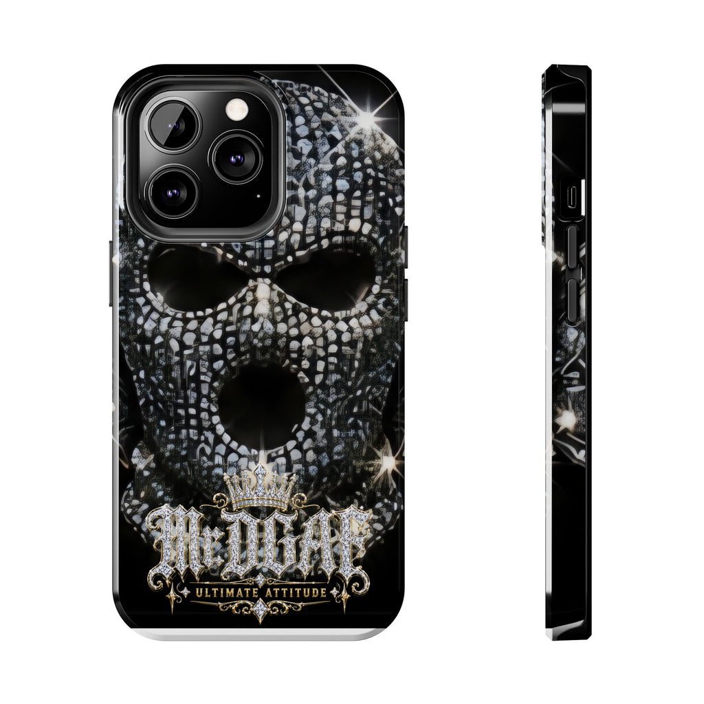 Skull Rhinestone Tough Phone Case — "Outlaw" Ultimate Attitude