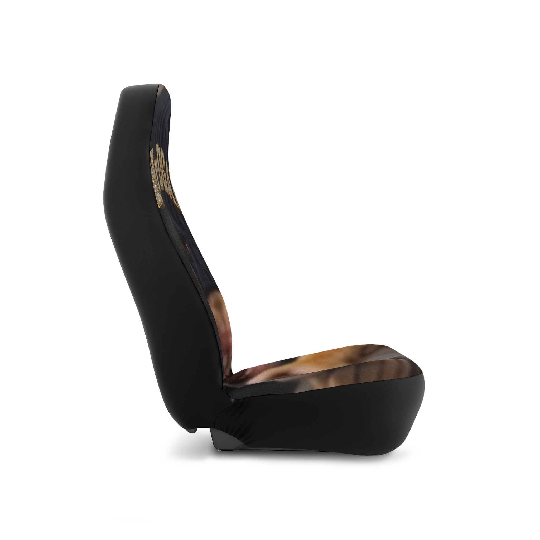 Mr. DGAF  Gun Car Seat Covers — Funny Edgy Automotive Seat Protector