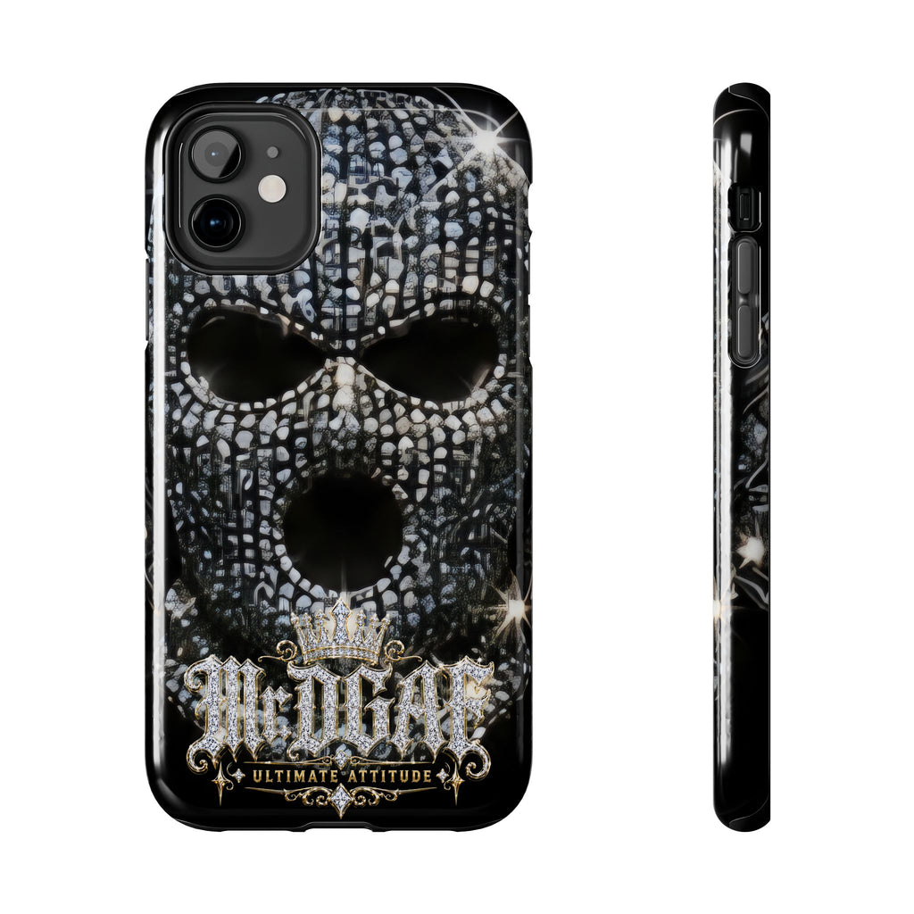 Skull Rhinestone Tough Phone Case — "Outlaw" Ultimate Attitude