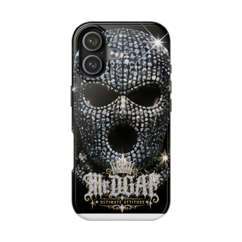 Skull Rhinestone Tough Phone Case — "Outlaw" Ultimate Attitude