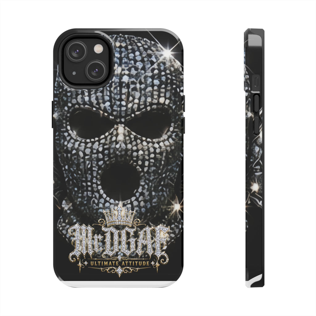Skull Rhinestone Tough Phone Case — "Outlaw" Ultimate Attitude