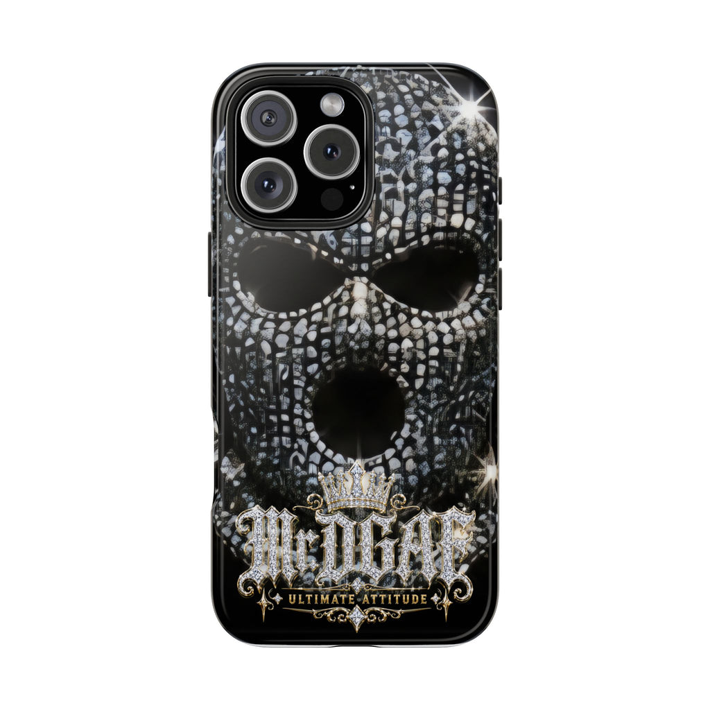 Skull Rhinestone Tough Phone Case — "Outlaw" Ultimate Attitude