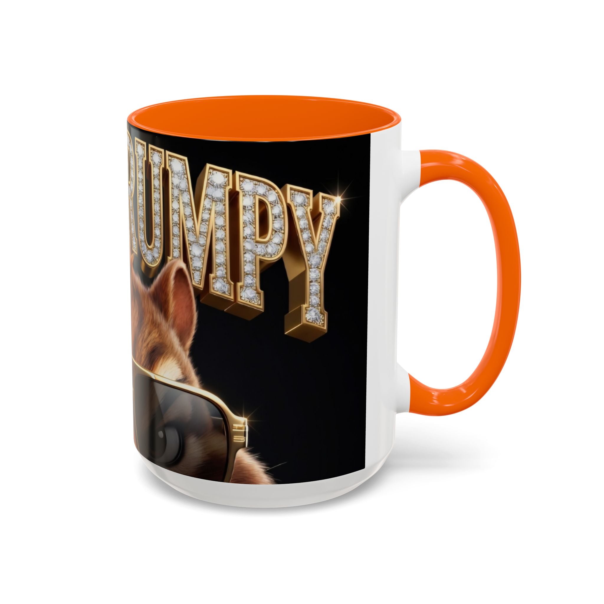 Coffee Mug – "Grumpy" Cool Sunglasses Squirrel Accent Mug (11/15oz)