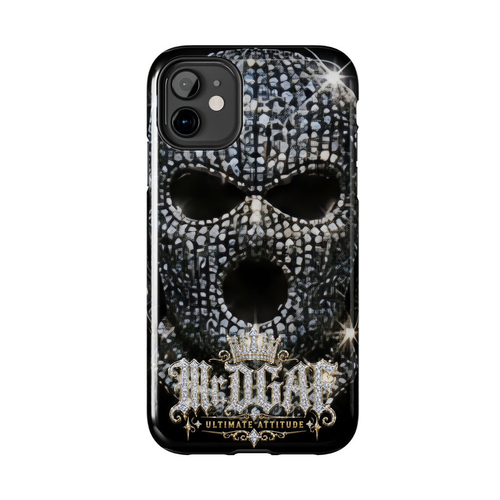 Skull Rhinestone Tough Phone Case — "Outlaw" Ultimate Attitude