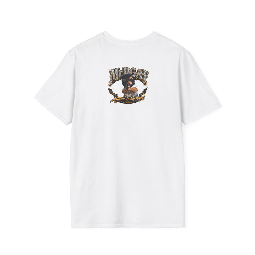 Keep Walking Asshole T-Shirt — Bold Retro Marquee Text Tee