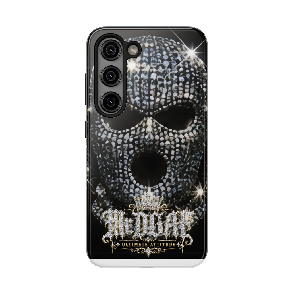 Skull Rhinestone Tough Phone Case — "Outlaw" Ultimate Attitude
