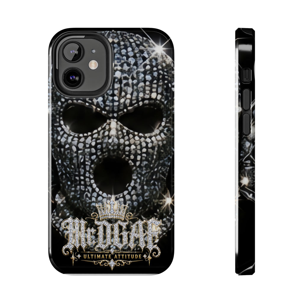 Skull Rhinestone Tough Phone Case — "Outlaw" Ultimate Attitude