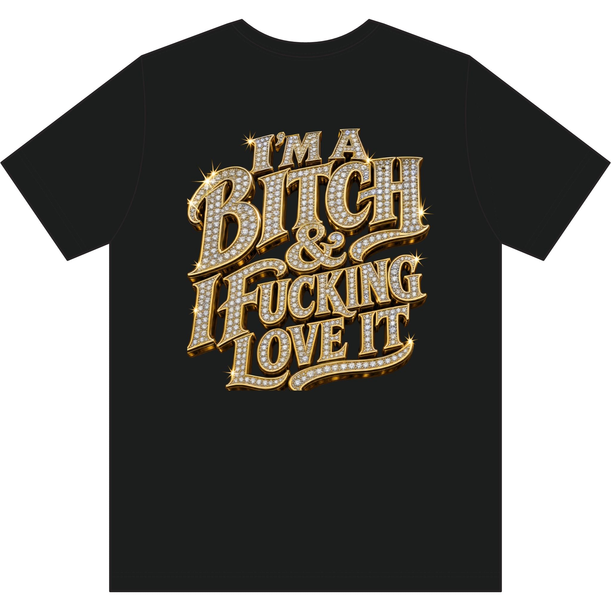 Graphic Tee — 'WTF Are You Looking at Fuckface' & 'I'm a Bitch & Fucking Love It' Bold Statement Shirt