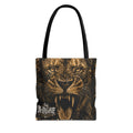 Roaring Lion Tote Bag – Vintage Fierce Animal Print Everyday Tote