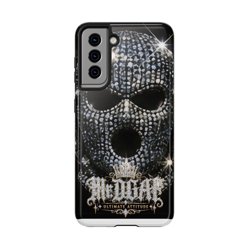 Skull Rhinestone Tough Phone Case — "Outlaw" Ultimate Attitude
