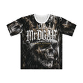 Men's Graphic T-Shirt — 'Mr. Dope' Crowned Gorilla All-Over Print