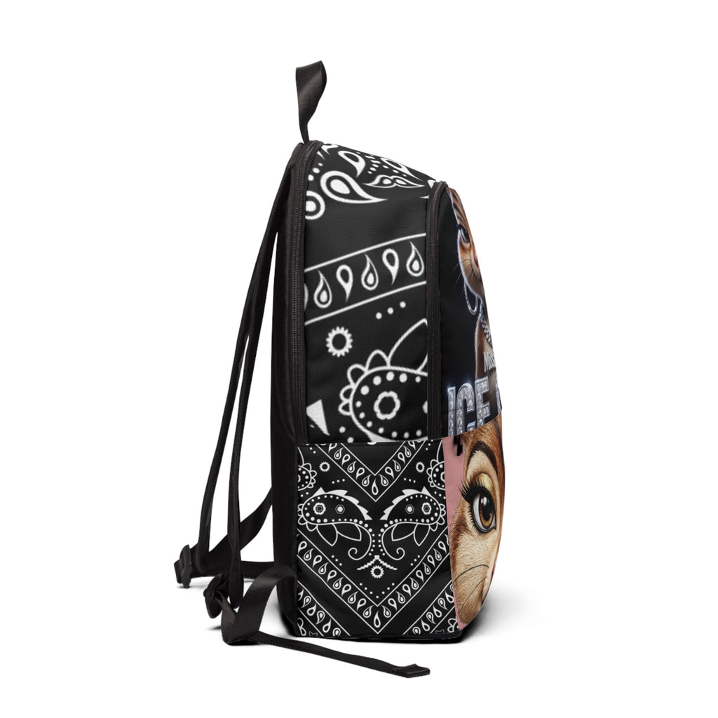 Girls school bag Ice Cold Chipmunk Backpack — Cute Cartoon Animal School Bag with Bandana Design