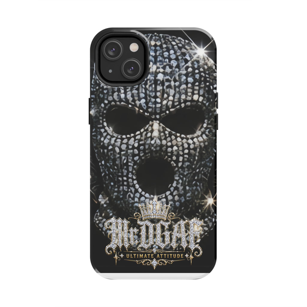 Skull Rhinestone Tough Phone Case — "Outlaw" Ultimate Attitude