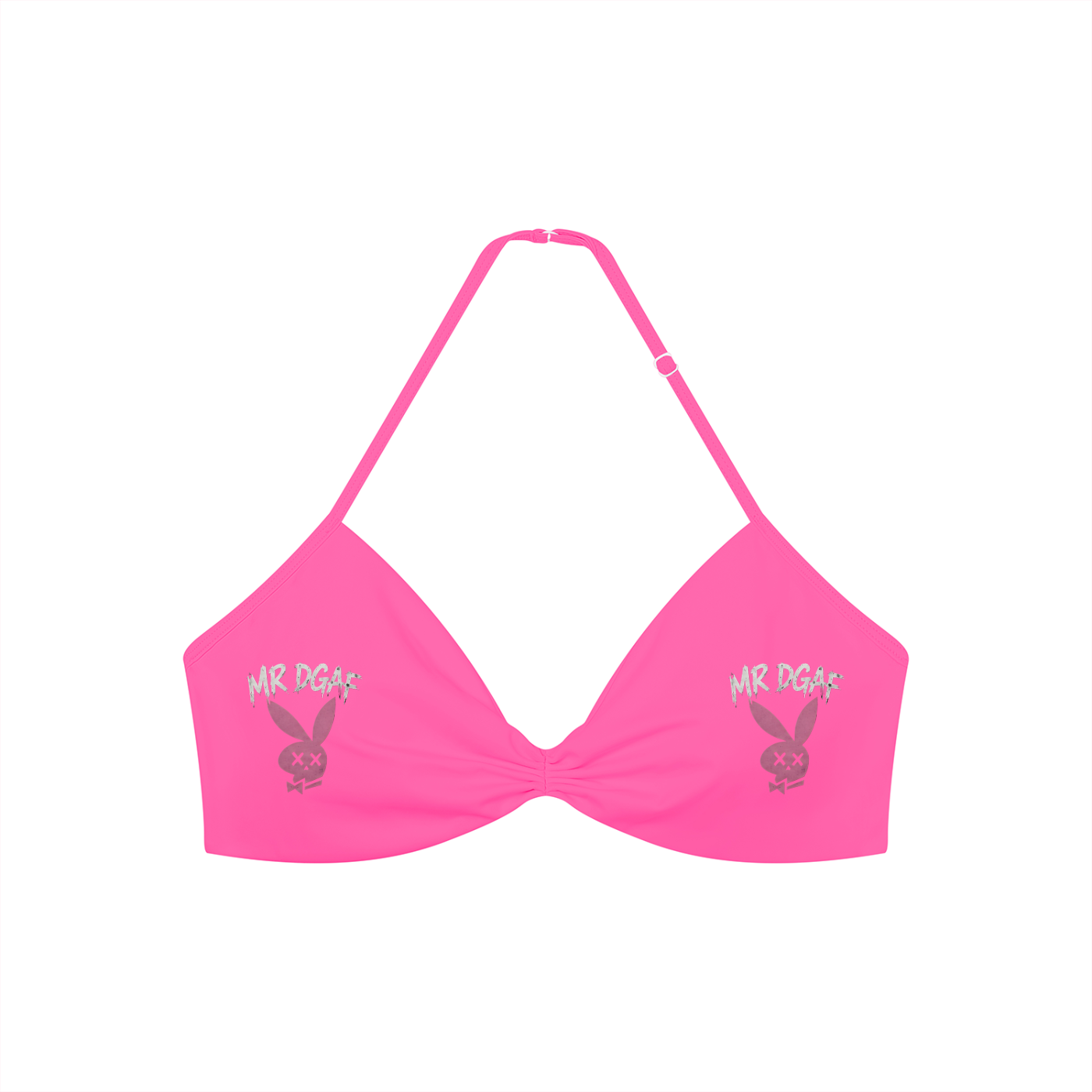 Women’s Ruched Halter-Neck Sports Bra