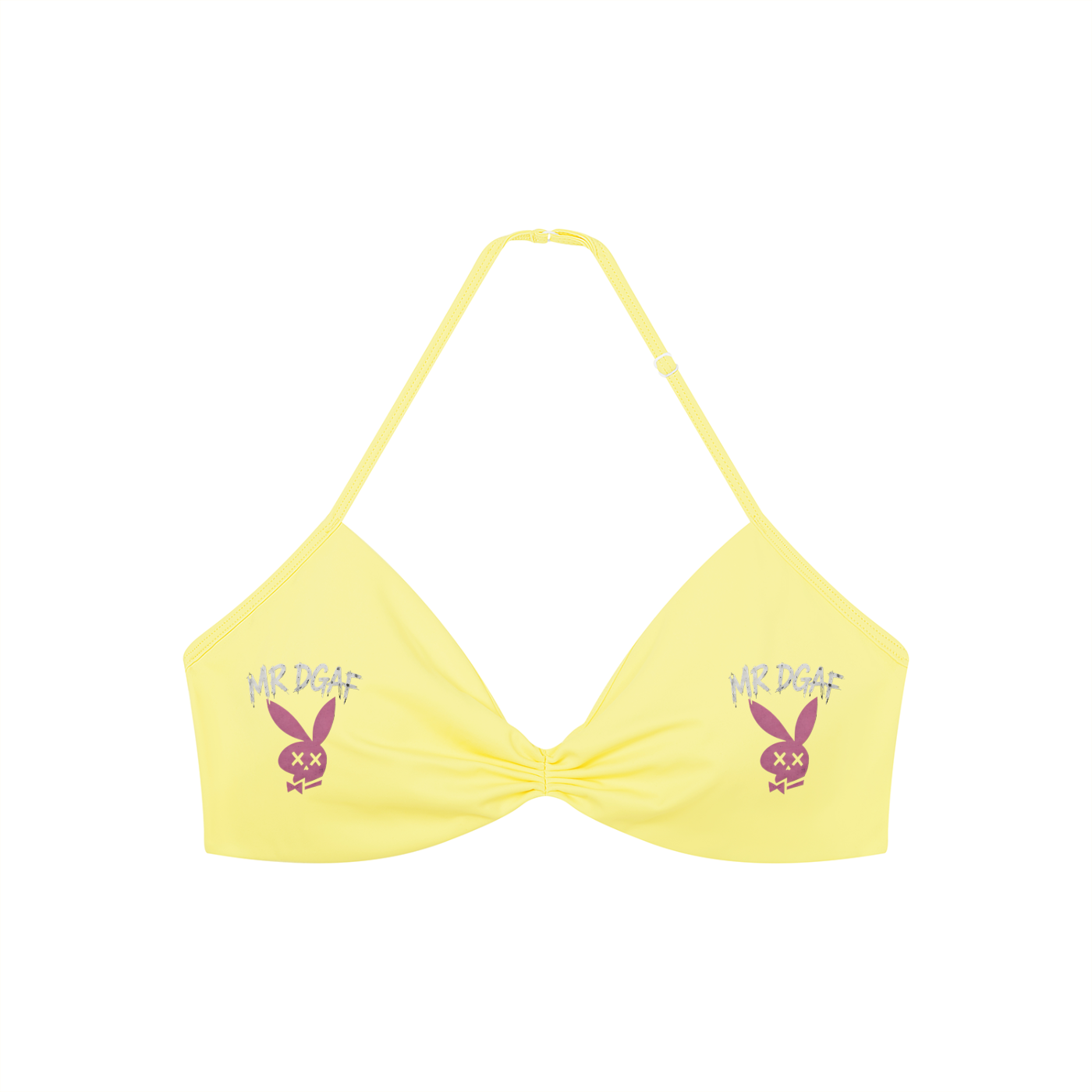Women’s Ruched Halter-Neck Sports Bra