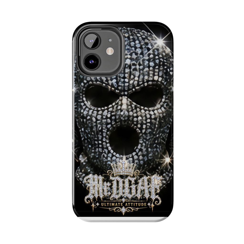 Skull Rhinestone Tough Phone Case — "Outlaw" Ultimate Attitude