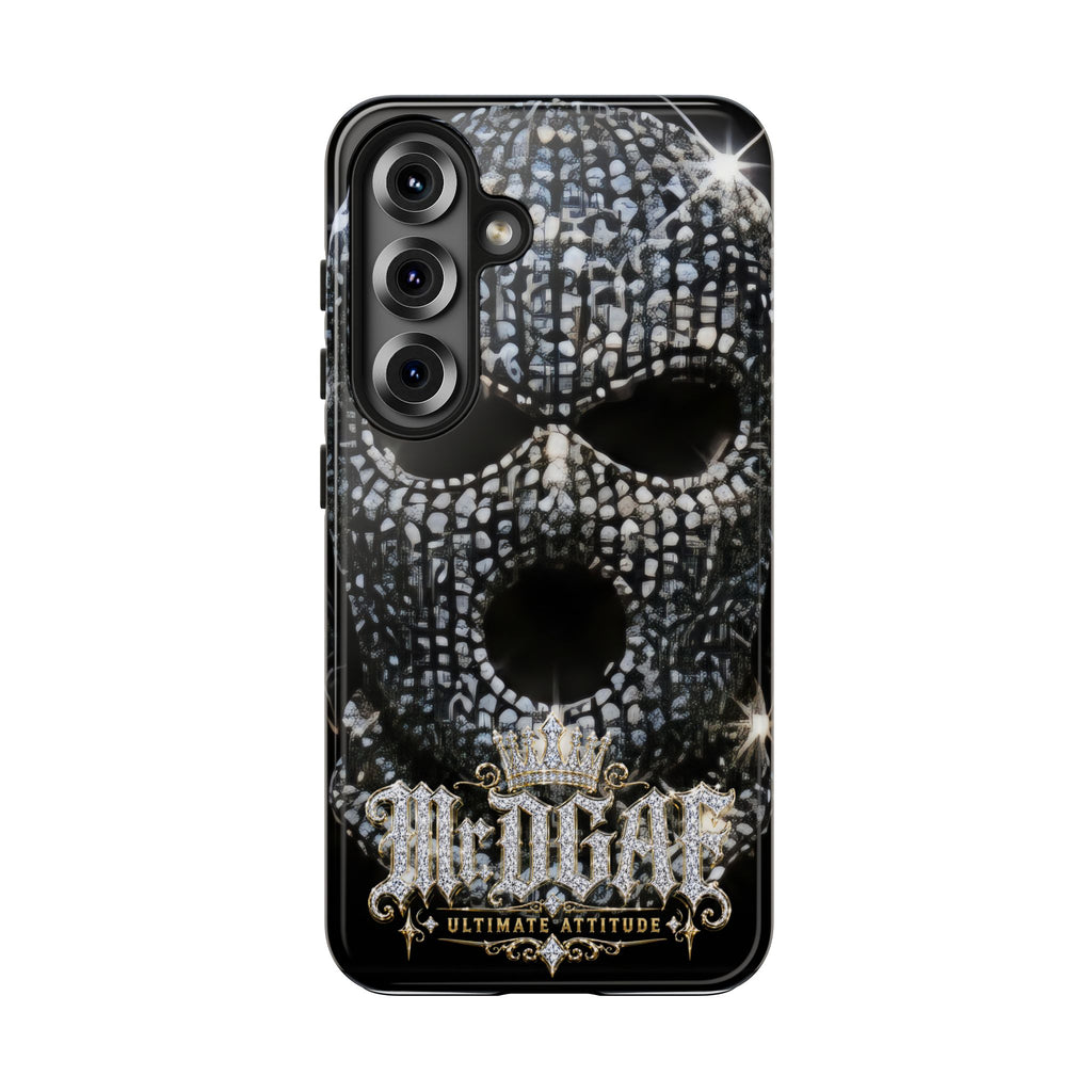 Skull Rhinestone Tough Phone Case — "Outlaw" Ultimate Attitude