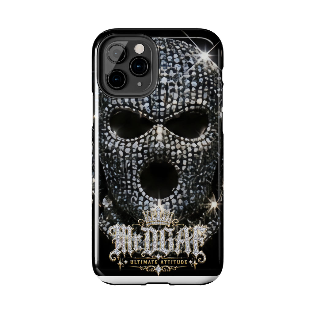 Skull Rhinestone Tough Phone Case — "Outlaw" Ultimate Attitude