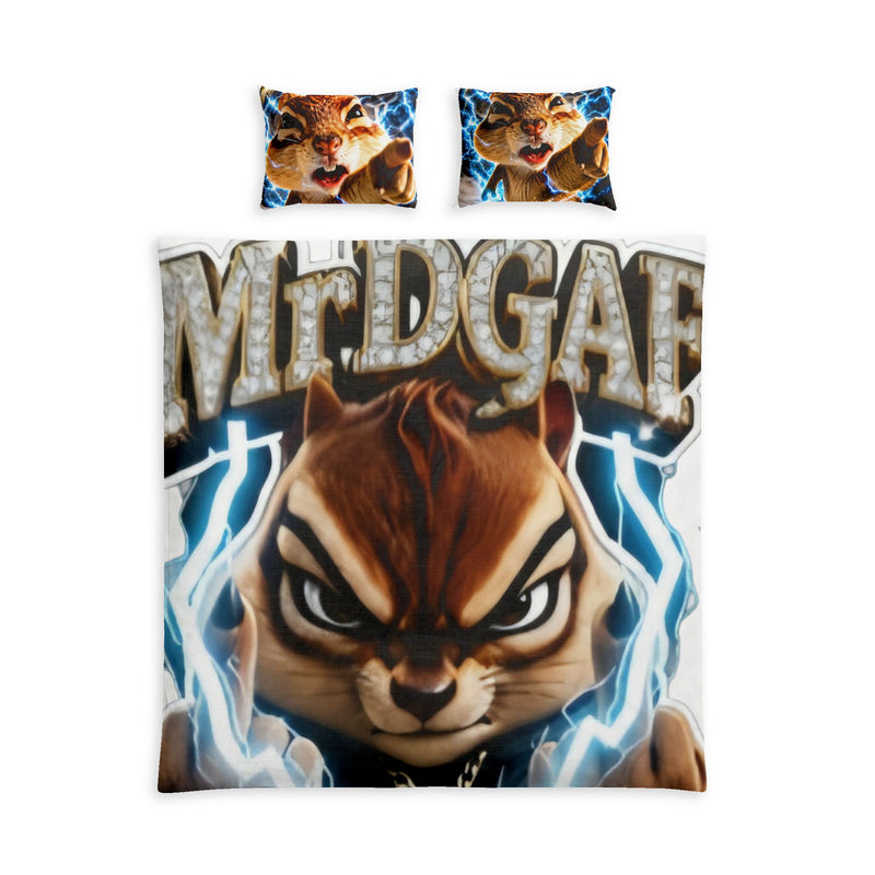 Mr. Dgaf Bedding Set — Cartoon Chipmunk Duvet Cover & Pillowcases - mrdgaf.shop