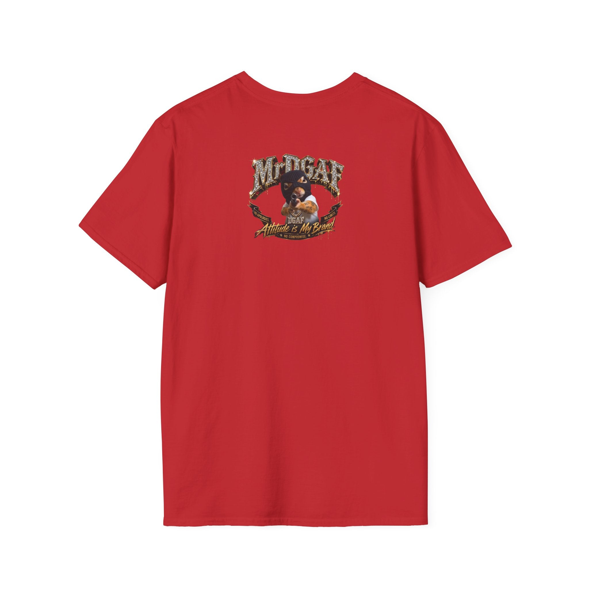 Keep Walking Asshole T-Shirt — Bold Retro Marquee Text Tee