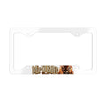 Custom Metal License Plate Frame — Slim Stainless Steel Car Tag Holder