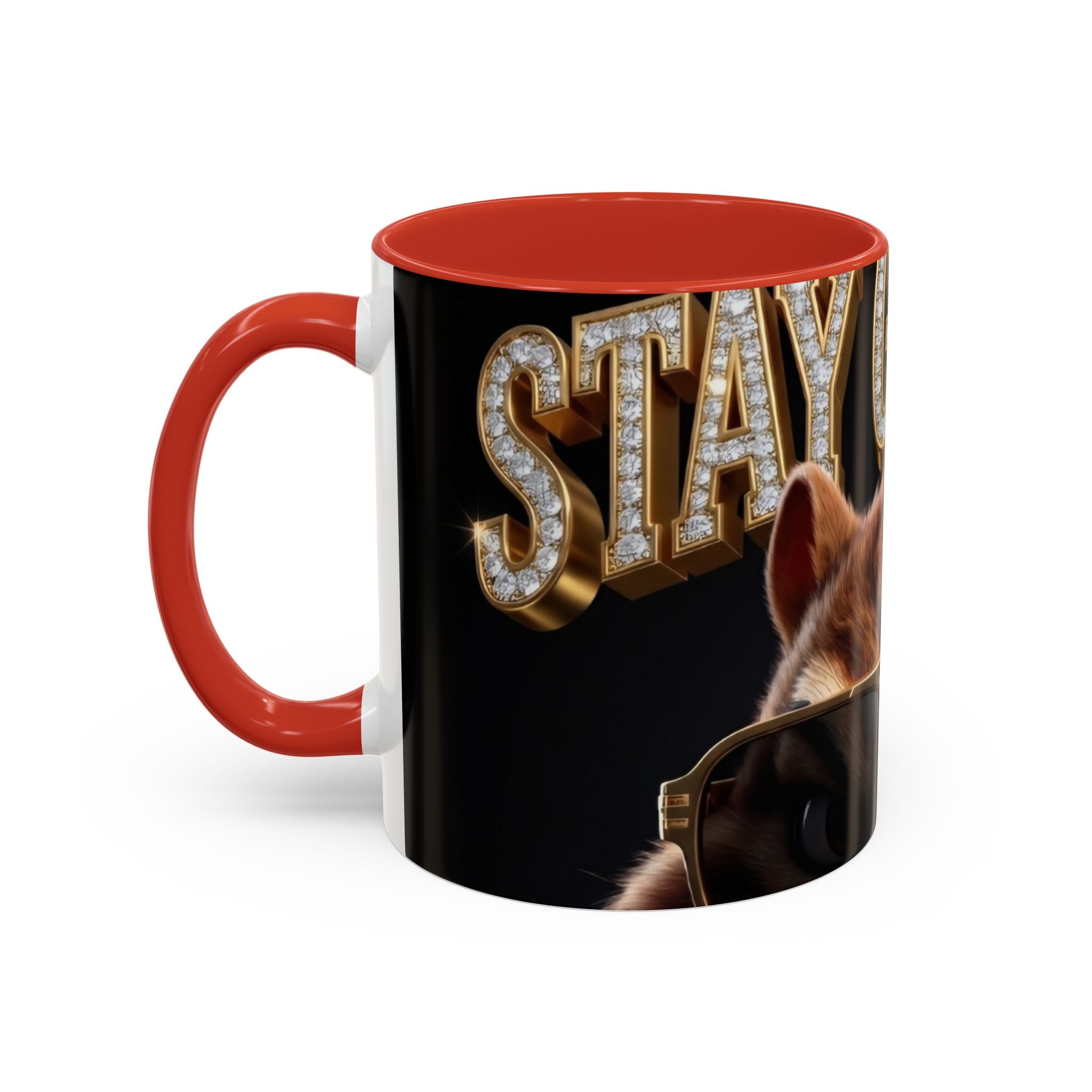 Coffee Mug – "Grumpy" Cool Sunglasses Squirrel Accent Mug (11/15oz)