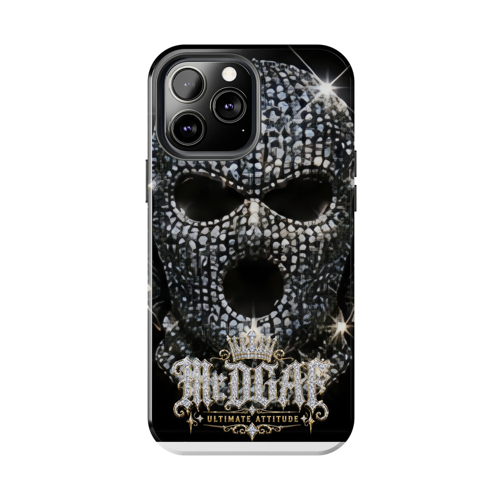 Skull Rhinestone Tough Phone Case — "Outlaw" Ultimate Attitude