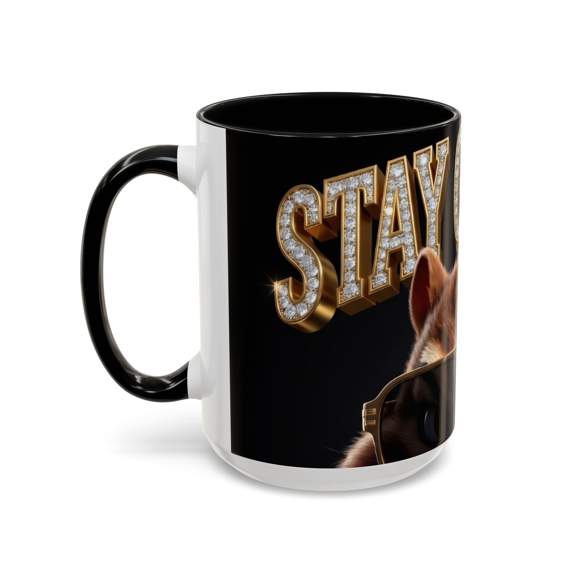 Coffee Mug – "Grumpy" Cool Sunglasses Squirrel Accent Mug (11/15oz)