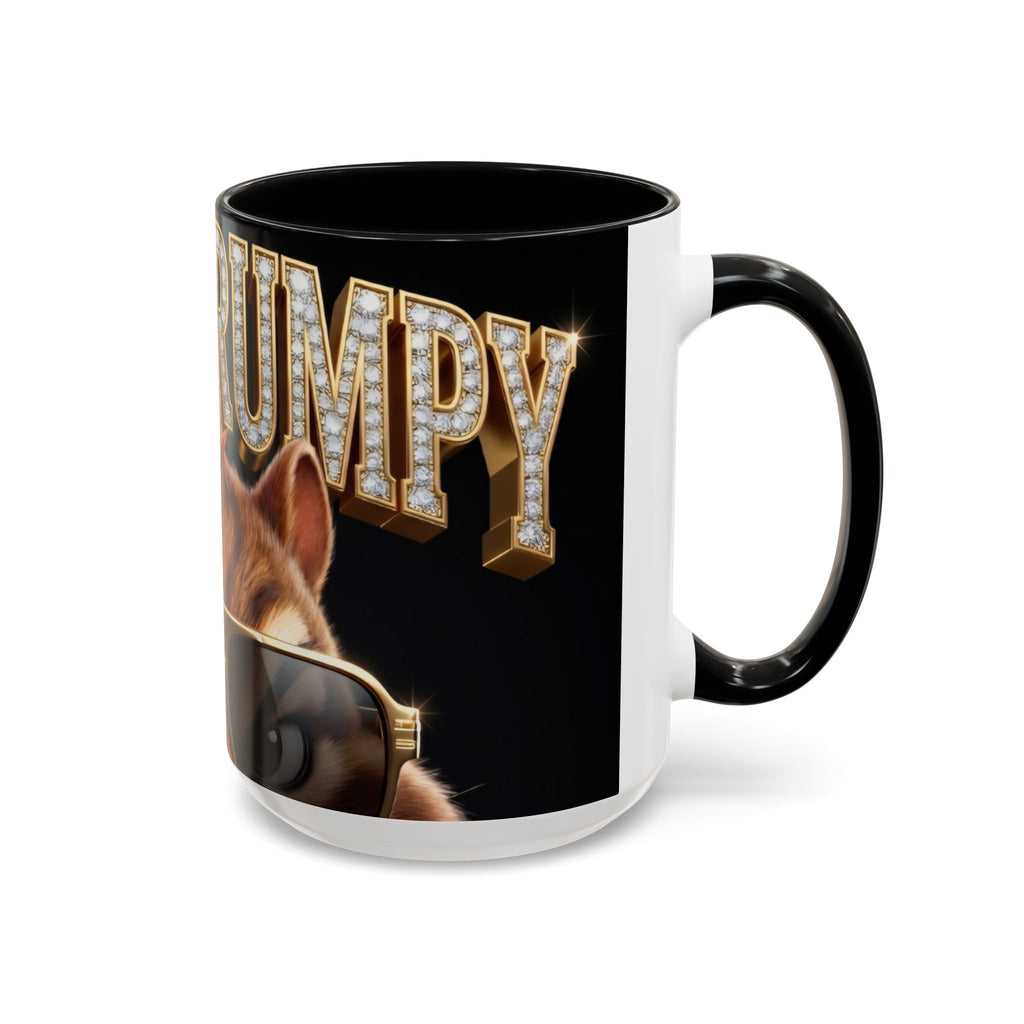 Coffee Mug – "Grumpy" Cool Sunglasses Squirrel Accent Mug (11/15oz)