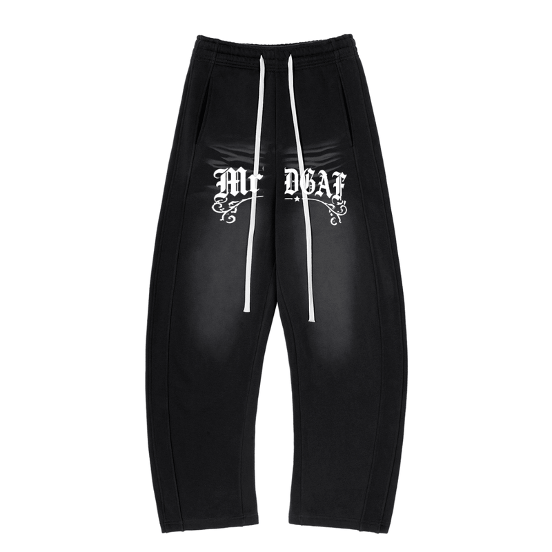 Sunfade Curved Blade Fleece Sweatpants - mrdgaf.shop