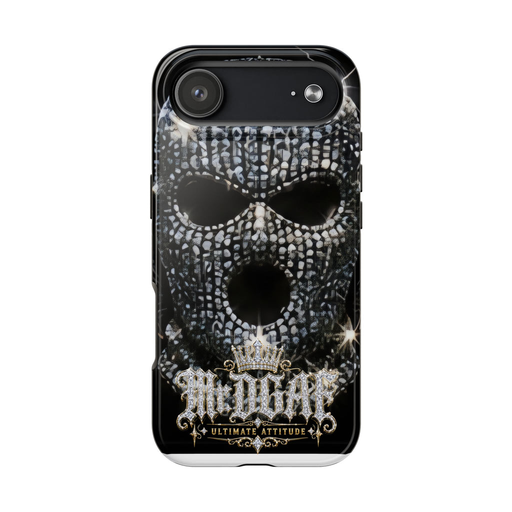 Skull Rhinestone Tough Phone Case — "Outlaw" Ultimate Attitude