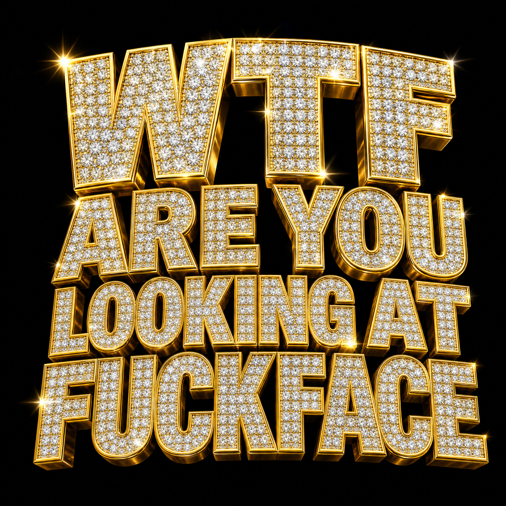 Kiss-Cut Vinyl Decal — Edgy 'Mr DGAF' Middle Finger Graphic Sticker (F*** You)